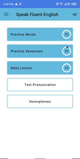 Speak Fluent English Screen 3
