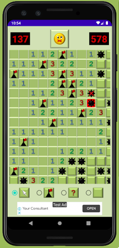 Mines Field Screenshot 4 - AppWisp.com