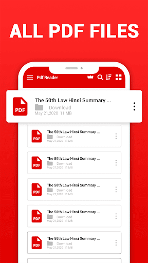 PDF Reader for android Screen 2