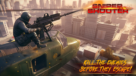 Captura de Pantalla 7 Sniper 3D: FPS  Shooting Game android