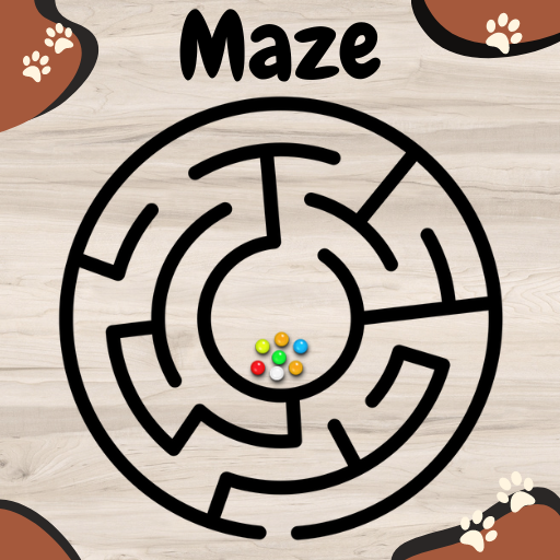 Maze Master Roller Coaster logo