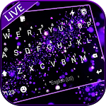 Glitter Live Sparkle Keyboard Background Apk