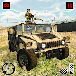 Cover Image of Tải xuống Trò chơi lái xe tải quân đội  APK