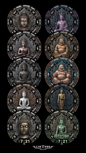 Buddha Watch Face 033 screenshot 1