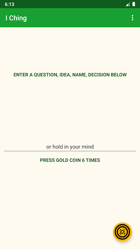 IChing Book of Changes Screen 2