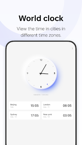 Screenshot of OneplusClock