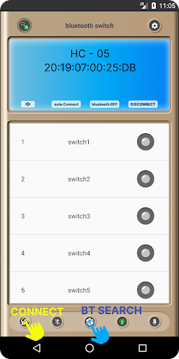 Bluetooth Switch - Arduino Screen 2