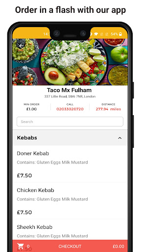 Tacos Mx Screen 2