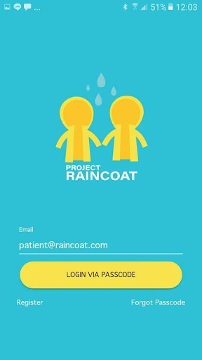 Android application Raincoat screenshort