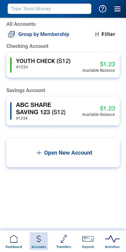 CUofCO Mobile Banking Screen 3