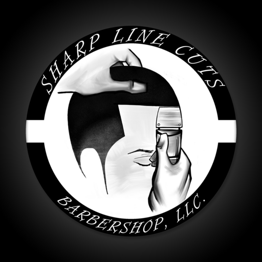 Sharp Line Cuts Barber Shop Header - AppWisp.com