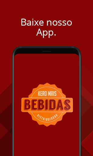 Android application Kero Mais Bebidas screenshort