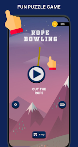 Rope Bowling - Puzzle Game