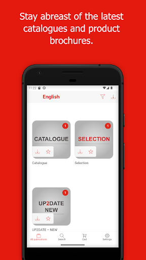 Android application CT eCatalogues screenshort