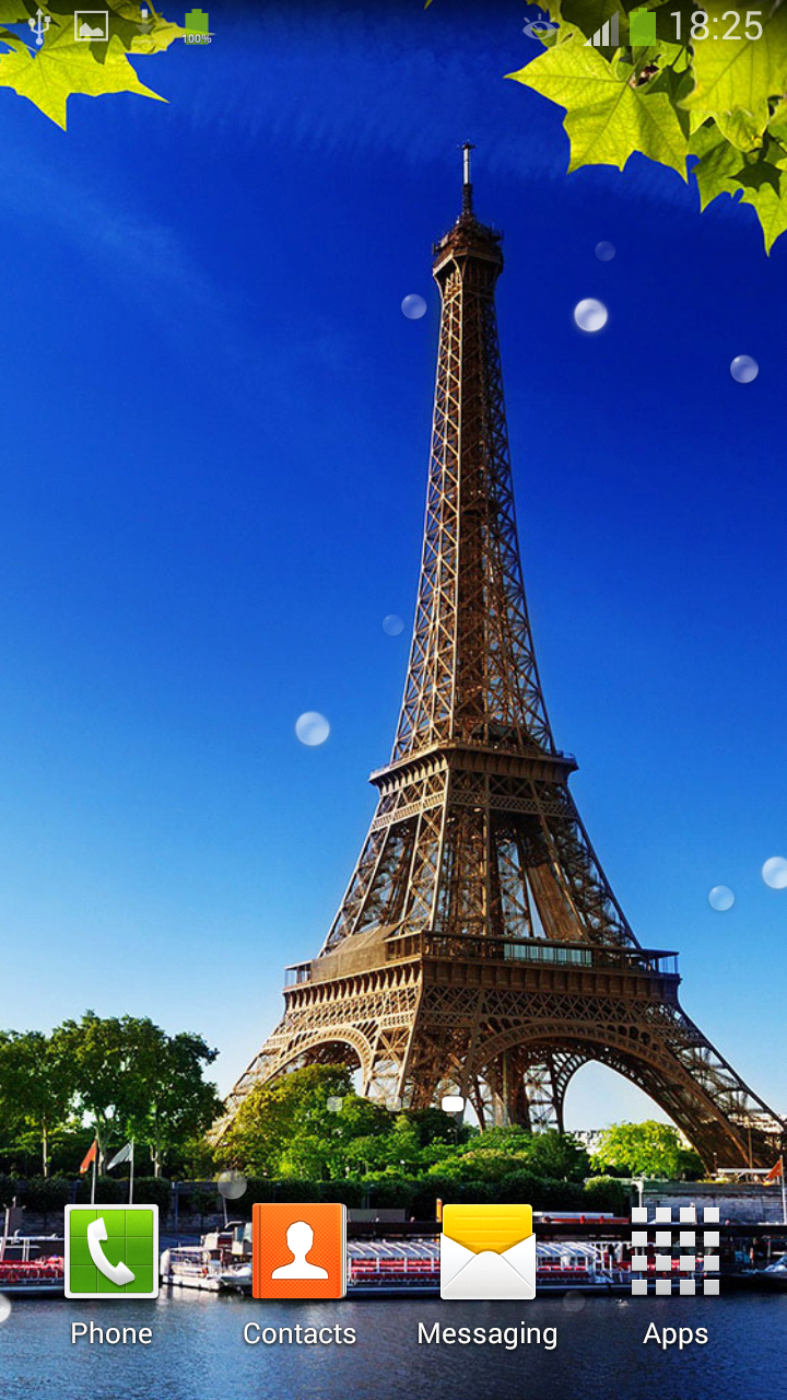 Android application The Eiffel Tower in Paris screenshort