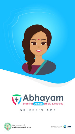 Android application Abhayam Driver screenshort