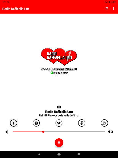Radio Raffaella Uno Screen 3