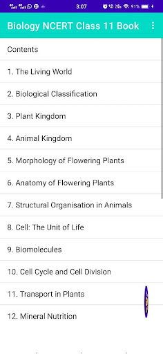 11th Class Biology NCERT Book