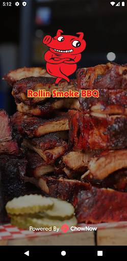 Android application Rollin Smoke Barbeque screenshort