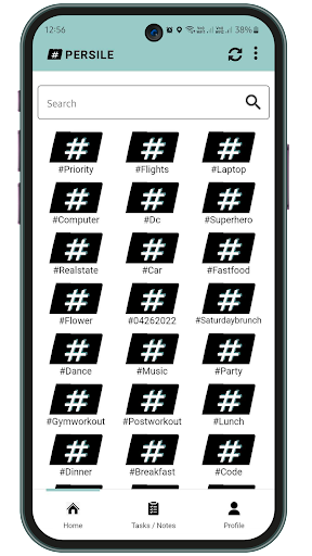 PERSILE Screen 3