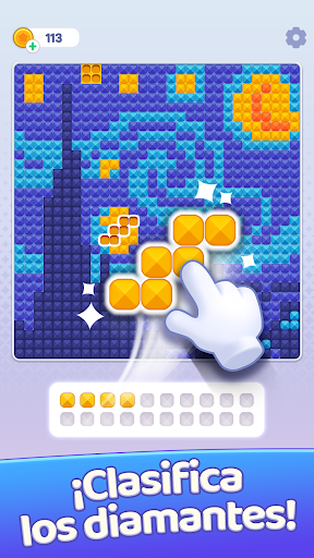 Brilliant Sort: Puzle diamante screenshot 1