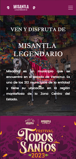 Android application Misantla Legendario screenshort