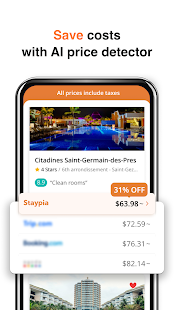 Staypia - Best hotel deals detected by AI