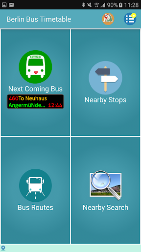 Android application Berlin Bus screenshort