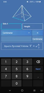 Easy Volume, Calculator