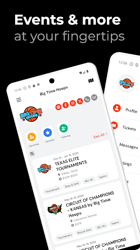 Android application Big Time Hoops screenshort