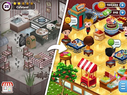 Cafeland – World Kitchen Mod Apk (Unlimited Cash/Coins) 1