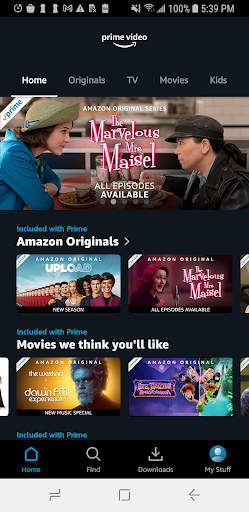 Amazon Prime Video screenshot 1