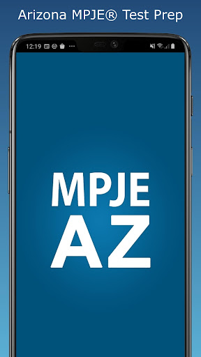 Android application MPJE Arizona Test Prep screenshort