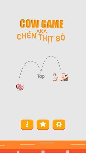 Android application Cow Game screenshort