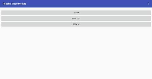 Android application KDM Hire RFID Asset Tracking screenshort