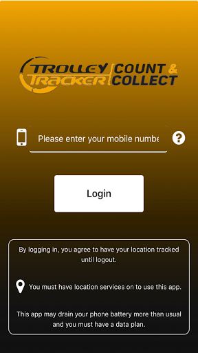 Android application Trolley Tracker: Count & Colle screenshort