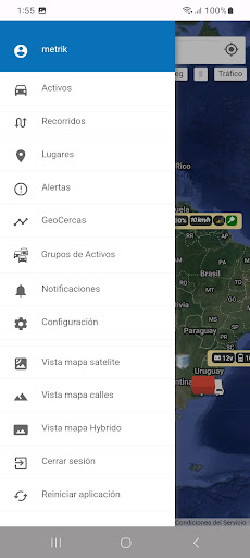 Metrik GPS Screen 2