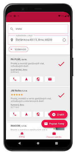 Firmy v dosahu.cz Screenshot 2 - AppWisp.com