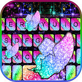 Sparkle Rainbow Keyboard Theme icon