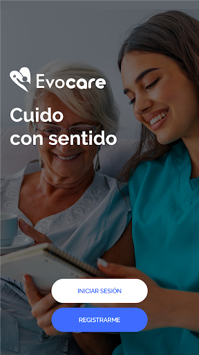 Android application Evocare Provider screenshort