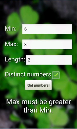 Random Luck Screen 2