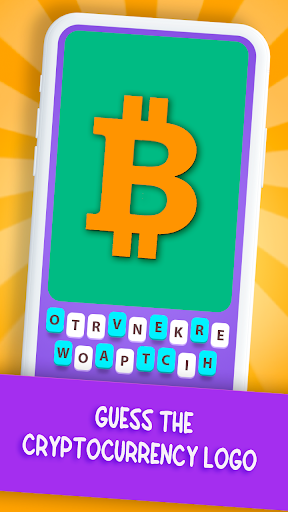 Android application Guess the cryptocurrency logo screenshort