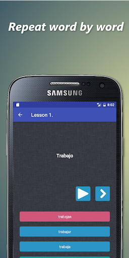 Spanish learning app offline Screen 3