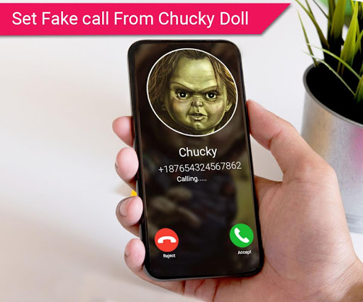Fake call from scary dol-Fake call for Chucky doll