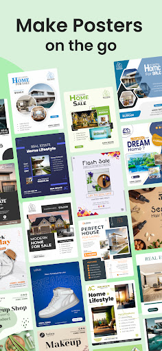 Android application Poster & Flyer Maker + Creator screenshort