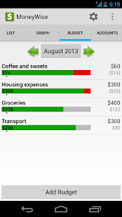 MoneyWise Captura de pantalla