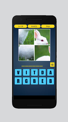 4 Pics 1 Word Gussing Game Screen 3
