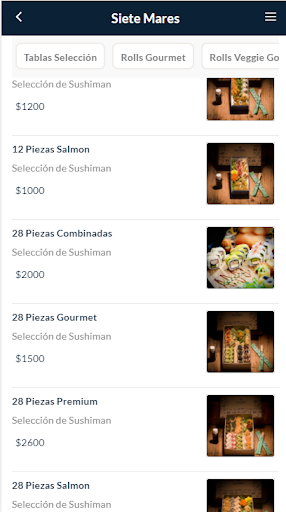 Siete Mares Screen 2