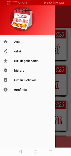 Hicri ve Miladi takvim 2024 Screen 3