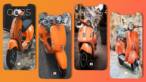Scooter Wallpaper Screen 3